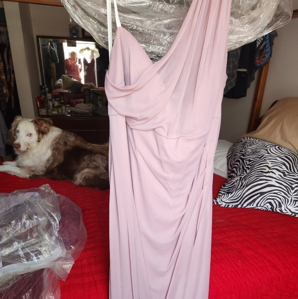 1 shoulder brudesmaid dress
